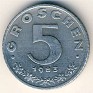 5 Groschen Austria 1983 KM# 2875. Uploaded by Granotius